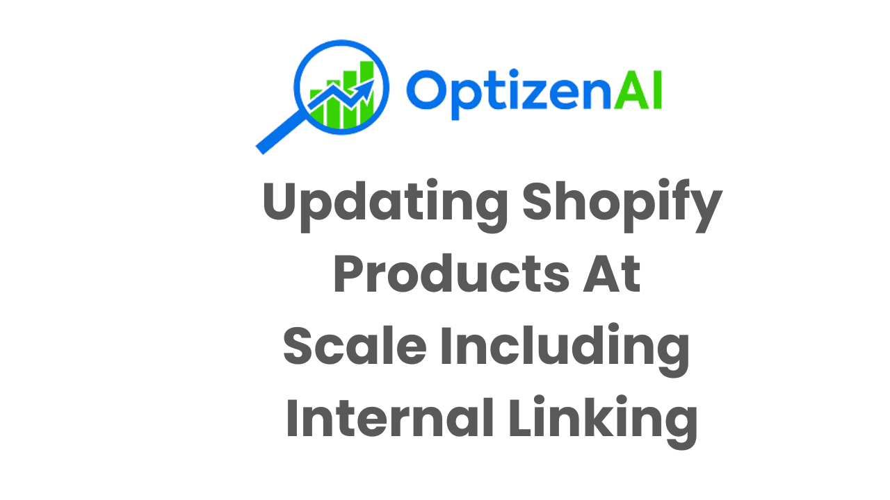 Shopify internal linking at scale