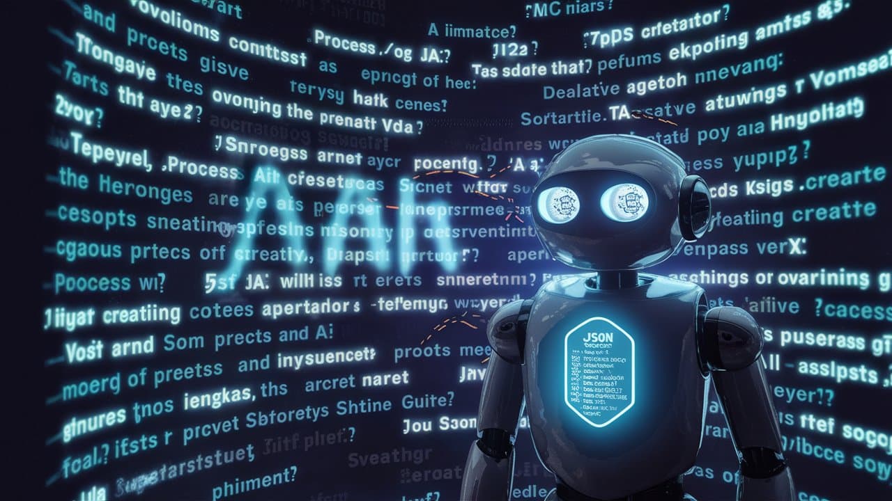 json compared to text prompting with ai