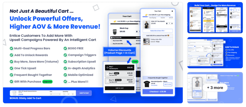 upsell app by Monster